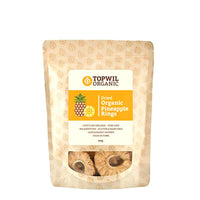 Topwil Organic Dried Pineapple Rings