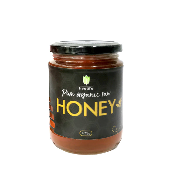 Live Life Organic Pure Raw Honey