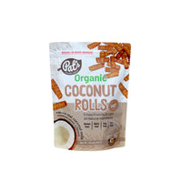 PATS Organic Coconut Rolls - Ginger