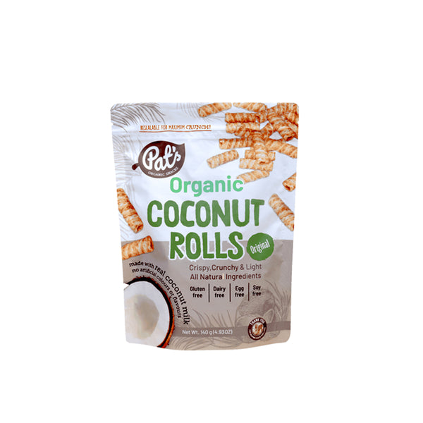 PATS Organic Coconut Rolls - Original