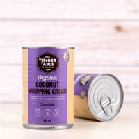 Tender Table Organic Dairy-Free Coconut Whipping Cream