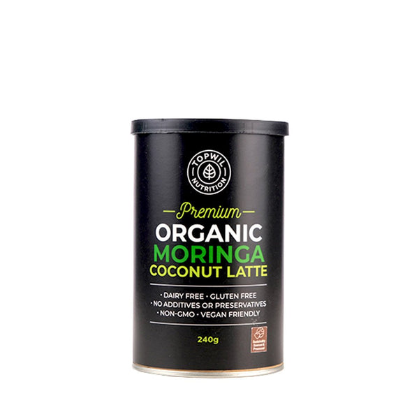 Topwil Organic Moringa Coconut Latte