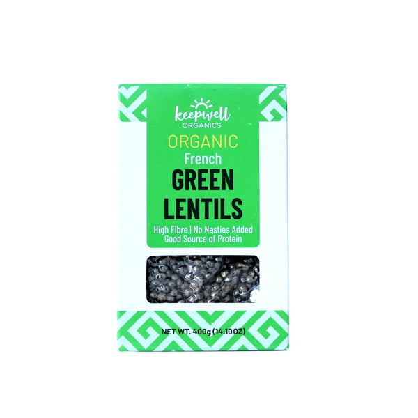 Keepwell Organic French Green Lentils